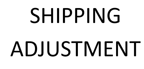 Shipping Adjustment
